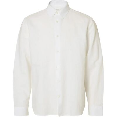 Selected Slmregclay Linenblend Ls Shirt Cla Noos XL Cream XL Selected Slmregclay Linenblend Ls Shirt Cla Noos XL Cream XL