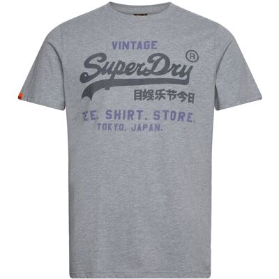 Superdry Vl Heritage Relaxed Tee XXL Grey XXL Superdry Vl Heritage Relaxed Tee XXL Grey XXL
