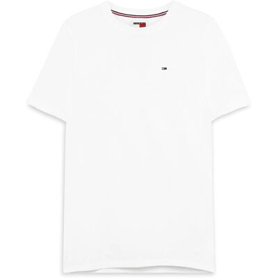 Tommy Jeans Tjm Xslim Jersey Tee L White L Tommy Jeans Tjm Xslim Jersey Tee L White L