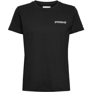 2NDDAY 2Nd Pure Logo S Black S 2NDDAY 2Nd Pure Logo S Black S