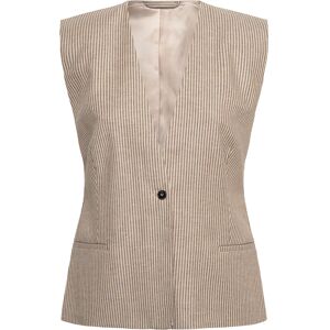 2NDDAY 2Nd Juell - Striped Linen Blend 44 Beige 44 2NDDAY 2Nd Juell - Striped Linen Blend 44 Beige 44