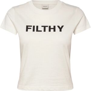 ABRAND Filthy Baby Tee White Sand S White S ABRAND Filthy Baby Tee White Sand S White S