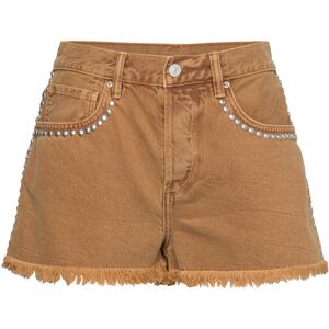 AllSaints Heidi Studded Shorts 29 x 32 Brown 29 x 32 AllSaints Heidi Studded Shorts 29 x 32 Brown 29 x 32