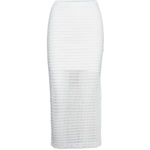 AllSaints Rosalie Midi Skirt 42 White 42 AllSaints Rosalie Midi Skirt 42 White 42