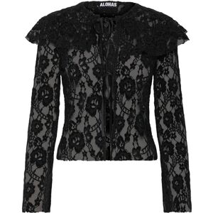 ALOHAS Tolpa Lace Black Blouse XS Black XS ALOHAS Tolpa Lace Black Blouse XS Black XS