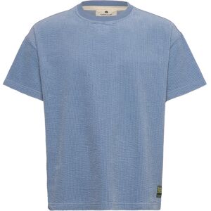Anerkjendt Akvillads Corduroy S/S Tee XL Blue XL Anerkjendt Akvillads Corduroy S/S Tee XL Blue XL