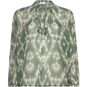 ba&sh Blouse Menaelle 34 Green 34 ba&sh Blouse Menaelle 34 Green 34