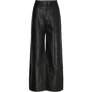 Bardot Marlowe Pu Wide Leg Pant 34 Black 34 Bardot Marlowe Pu Wide Leg Pant 34 Black 34