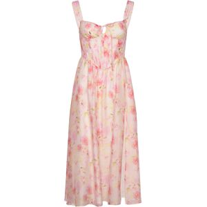 Bardot Esra Printed Midi Dress 40 Pink 40 Bardot Esra Printed Midi Dress 40 Pink 40