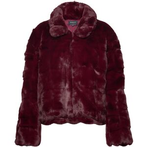 Bardot Sylvie Zip Faux Fur Jacket 36 Burgundy 36 Bardot Sylvie Zip Faux Fur Jacket 36 Burgundy 36