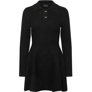 Bardot Lexter Mini Volume Knit Dress L Black L Bardot Lexter Mini Volume Knit Dress L Black L