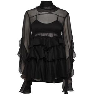 Bardot Anyssa Ruffle Mini Dress 42 Black 42 Bardot Anyssa Ruffle Mini Dress 42 Black 42