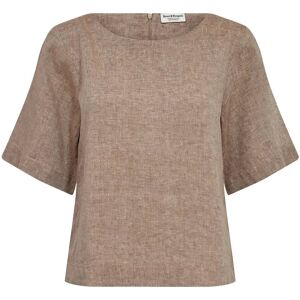 Bruun & Stengade Bs Lucianne Regular Fit Top XS Brown XS Bruun & Stengade Bs Lucianne Regular Fit Top XS Brown XS
