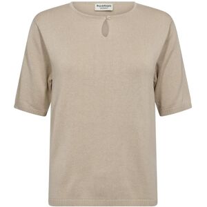 Bruun & Stengade Bs Francesca Regular Fit T-Shirt XS Beige XS Bruun & Stengade Bs Francesca Regular Fit T-Shirt XS Beige XS