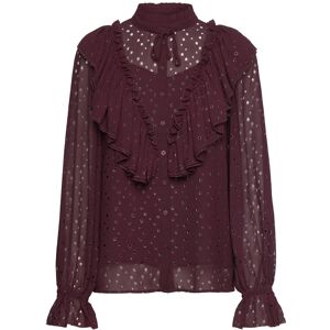 Bruuns Bazaar Angeloniabbaliyha Shirt 34 Burgundy 34 Bruuns Bazaar Angeloniabbaliyha Shirt 34 Burgundy 34