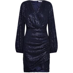 Bubbleroom Leija Sparkling Wrap Dress XL Navy XL Bubbleroom Leija Sparkling Wrap Dress XL Navy XL