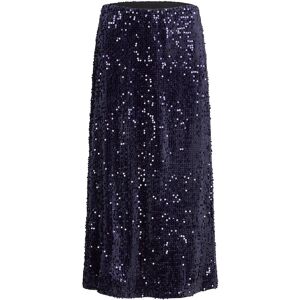 Bubbleroom Sequin A-Line Midi Skirt 32-34 Blue 32-34 Bubbleroom Sequin A-Line Midi Skirt 32-34 Blue 32-34