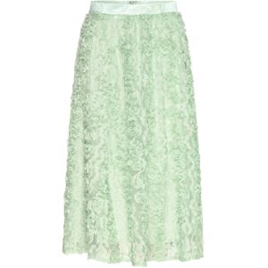 Bubbleroom 3D Flower Midi Skirt M Green M Bubbleroom 3D Flower Midi Skirt M Green M