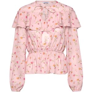 Bubbleroom Flounce Blouse S Pink S Bubbleroom Flounce Blouse S Pink S