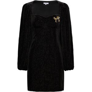 Bubbleroom Embellished Bow Dress S Black S Bubbleroom Embellished Bow Dress S Black S