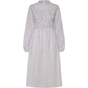 Bubbleroom Smock Cotton Dress XL Blue XL Bubbleroom Smock Cotton Dress XL Blue XL