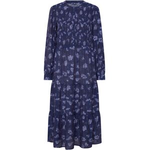 Bubbleroom Smock Midi Dress 32-34 Navy 32-34 Bubbleroom Smock Midi Dress 32-34 Navy 32-34