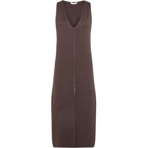 Bubbleroom Knitted Vest Dress L Brown L Bubbleroom Knitted Vest Dress L Brown L