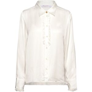 BUSNEL Nicoline Satin Blouse 40 White 40 BUSNEL Nicoline Satin Blouse 40 White 40