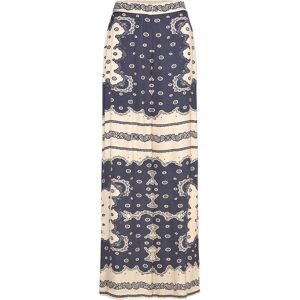 Malina Bella Satin Look Palazzo Pants XS Blue XS Malina Bella Satin Look Palazzo Pants XS Blue XS
