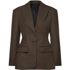 Malina Ella Tailored Peplum Blazer XL Khaki XL Malina Ella Tailored Peplum Blazer XL Khaki XL