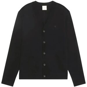 Calvin Ls 100% Merino Cardigan 14Gg L Black L Calvin Ls 100% Merino Cardigan 14Gg L Black L