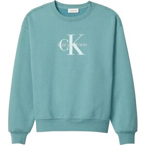 Calvin Ls Monologo French Terry Rlxd Cr M Blue M Calvin Ls Monologo French Terry Rlxd Cr M Blue M