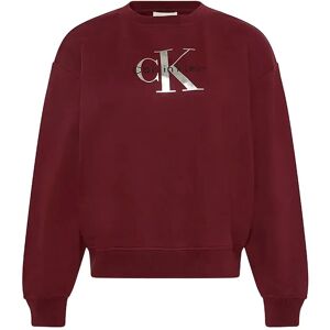 Calvin Ls Monologo French Terry Rlxd Cr M Burgundy M Calvin Ls Monologo French Terry Rlxd Cr M Burgundy M