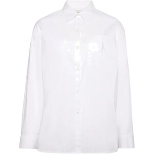 Calvin Poplin Relaxed Shirt XS White XS Calvin Poplin Relaxed Shirt XS White XS