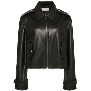 Calvin Leather Moto Jacket XS Black XS Calvin Leather Moto Jacket XS Black XS