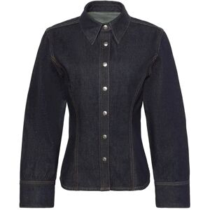 Calvin Seamed Shirt Classic Ck Rinse M Navy M Calvin Seamed Shirt Classic Ck Rinse M Navy M