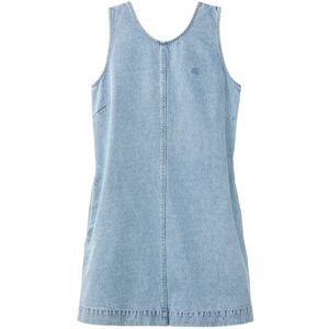 Calvin Slvlss Denim Shift Dress Coastal S Blue S Calvin Slvlss Denim Shift Dress Coastal S Blue S