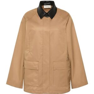 Calvin Classic Cotton Twill Chore Jkt S Beige S Calvin Classic Cotton Twill Chore Jkt S Beige S