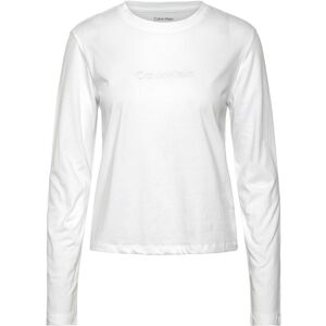 Calvin Longsleeve Classic S White S Calvin Longsleeve Classic S White S