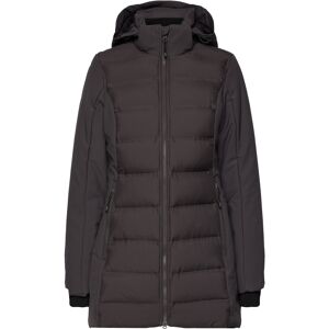 CMP Woman Parka Light Hybrid Softshell 36 Brown 36 CMP Woman Parka Light Hybrid Softshell 36 Brown 36