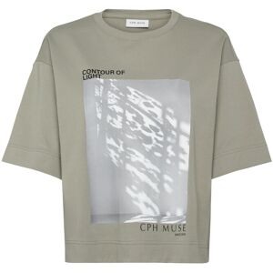 Copenhagen Muse Cmmuse-Tee L Khaki L Copenhagen Muse Cmmuse-Tee L Khaki L