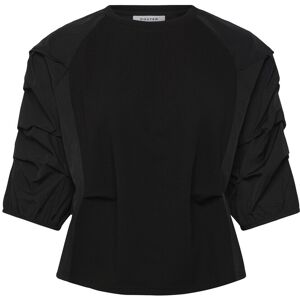 Coster Copenhagen Blouse With Mix Puffy Sleeves L Black L Coster Copenhagen Blouse With Mix Puffy Sleeves L Black L