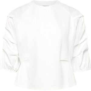 Coster Copenhagen Blouse With Mix Puffy Sleeves L White L Coster Copenhagen Blouse With Mix Puffy Sleeves L White L