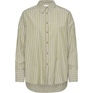 Coster Copenhagen Loose Stribet Shirt 40 Khaki 40 Coster Copenhagen Loose Stribet Shirt 40 Khaki 40