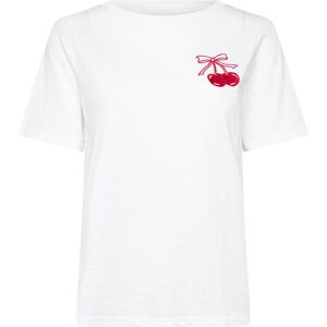 Coster Copenhagen Mini Cherry T-Shirt L White L Coster Copenhagen Mini Cherry T-Shirt L White L