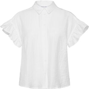 Coster Copenhagen Shirt With Ruffle Sleeves 44 White 44 Coster Copenhagen Shirt With Ruffle Sleeves 44 White 44
