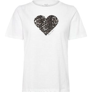 Coster Copenhagen Leo Heart Tee M White M Coster Copenhagen Leo Heart Tee M White M