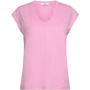 Coster Copenhagen Cc Heart Basic V-Neck T-Shirt S Pink S Coster Copenhagen Cc Heart Basic V-Neck T-Shirt S Pink S