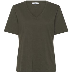 Coster Copenhagen Cc Heart Basic Regular V-Neck T-Shi XS Khaki XS Coster Copenhagen Cc Heart Basic Regular V-Neck T-Shi XS Khaki XS