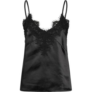 Coster Copenhagen Top With Lace Detail 38 Black 38 Coster Copenhagen Top With Lace Detail 38 Black 38